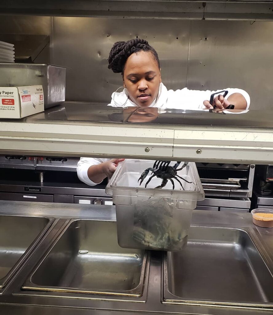chefs crab pandemic woman black owned business maryland green book judys black book